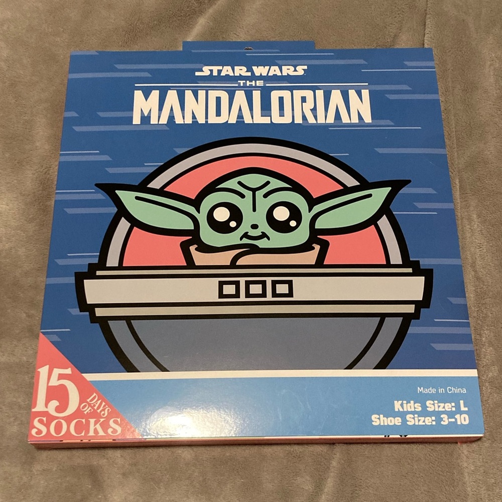 Mandalorian 15 days of socks!